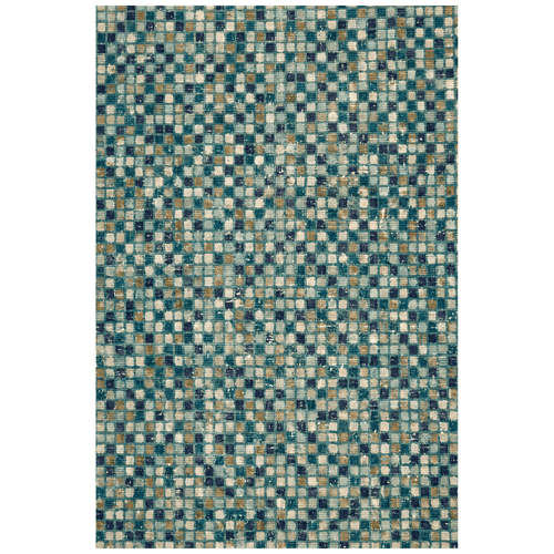 Abbey2 Modern Mosaic Dot Speckled Emerald Teal Washable Indoor Outdoor Rug - RugzellaDigital Print RugRugzellaRugzellaBBB394-RECT-24x47-60x120cmRGZLLA114456Rectangle2' x 3'11" (60x120 cm)RECTANGLE | HERO | Abbey2 rectangle