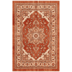 Agrimony Modern Distressed Solid Rust Ember Sand Washable Indoor Outdoor Entryway Rug - RugzellaDigital Print RugRugzellaRugzellaBBB487-RECT-24x47-60x120cmRGZLLA147621Rectangle2' x 3'11" (60x120 cm)RECTANGLE | HERO | Agrimony rectangle