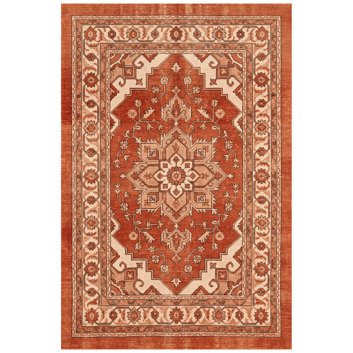 Agrimony Modern Distressed Solid Rust Ember Sand Washable Indoor Outdoor Entryway Rug - RugzellaDigital Print RugRugzellaRugzellaBBB487-RECT-24x47-60x120cmRGZLLA147621Rectangle2' x 3'11" (60x120 cm)RECTANGLE | HERO | Agrimony rectangle