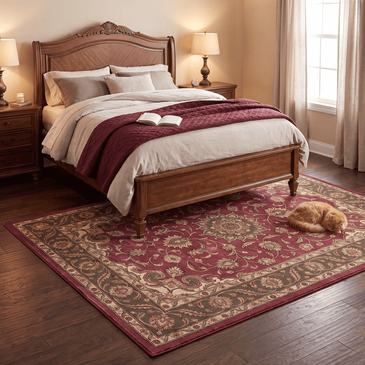 Arnica Traditional Distressed Medallion Wine Olive Bone Washable Indoor Outdoor Entryway Rug - RugzellaDigital Print RugRugzellaRugzellaBBB490-RECT-24x47-60x120cmRGZLLA148291Rectangle2' x 3'11" (60x120 cm)RECTANGLE | Arnica rectangle bedroom