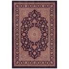 Avens Traditional Overdyed Medallion Aubergine Rose Ivory Washable Indoor Outdoor Entryway Rug - RugzellaDigital Print RugRugzellaRugzellaBBB491-RECT-24x47-60x120cmRGZLLA148626Rectangle2' x 3'11" (60x120 cm)RECTANGLE | HERO | Avens rectangle