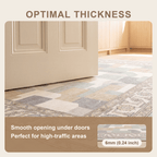 Bazaar2 Modern Mosaic Dot Speckled Sage Green Beige Washable Indoor Outdoor Rug - RugzellaDigital Print RugRugzellaRugzellaBBB397-RECT-24x47-60x120cmRGZLLA115461Rectangle2' x 3'11" (60x120 cm)SHARED | Bazaar2 feature thickness