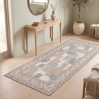 Bazaar2 Modern Mosaic Dot Speckled Sage Green Beige Washable Indoor Outdoor Rug - RugzellaDigital Print RugRugzellaRugzellaBBB397-RECT-24x47-60x120cmRGZLLA115461Rectangle2' x 3'11" (60x120 cm)RUNNER | Bazaar2 runner entryway