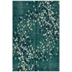Bindweed Modern Speckled Mosaic Dot Emerald Teal Ink Washable Indoor Outdoor Entryway Rug - RugzellaDigital Print RugRugzellaRugzellaBBB498-RECT-24x47-60x120cmRGZLLA150971Rectangle2' x 3'11" (60x120 cm)RECTANGLE | HERO | Bindweed rectangle