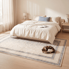 Bistort Modern Speckled Mosaic Dot Cream Grey Soft Blue Tan Washable Indoor Outdoor Entryway Rug - RugzellaDigital Print RugRugzellaRugzellaBBB499-RECT-24x47-60x120cmRGZLLA151306Rectangle2' x 3'11" (60x120 cm)RECTANGLE | Bistort rectangle bedroom