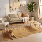 Bogbean Modern Speckled Mosaic Dot Ochre Olive Stone Washable Indoor Outdoor Entryway Rug - RugzellaDigital Print RugRugzellaRugzellaBBB502-RECT-24x47-60x120cmRGZLLA152311Rectangle2' x 3'11" (60x120 cm)RECTANGLE | Bogbean rectangle livingroom