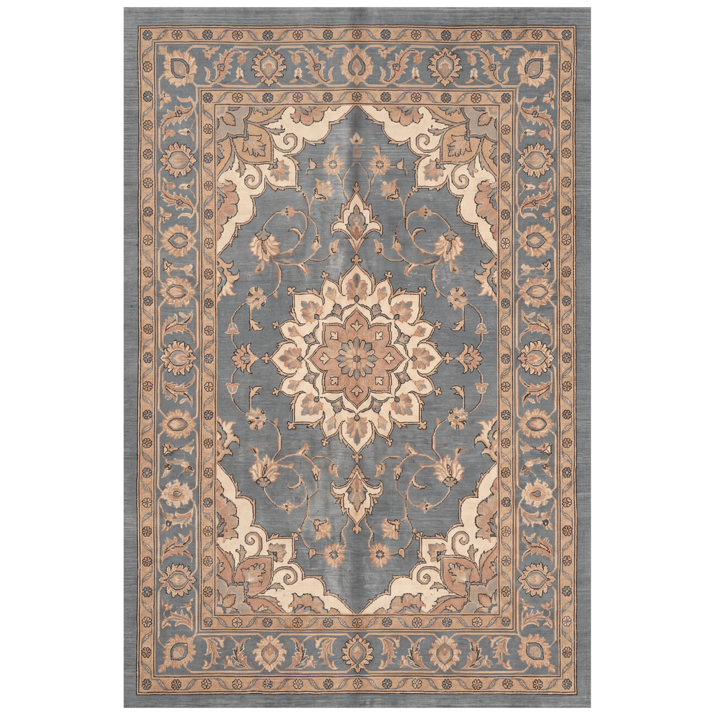 Bulrush Traditional Overdyed Slate Gray Bone Gold Washable Indoor Outdoor Entryway Rug - RugzellaDigital Print RugRugzellaRugzellaBBB507-RECT-24x47-60x120cmRGZLLA153316Rectangle2' x 3'11" (60x120 cm)RECTANGLE | HERO | Bulrush rectangle