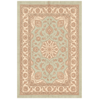 Caraway Traditional Oriental Style Medallion Sage Ivory Rose Washable Indoor Outdoor Entryway Rug - RugzellaDigital Print RugRugzellaRugzellaBBB513-RECT-24x47-60x120cmRGZLLA155326Rectangle2' x 3'11" (60x120 cm)RECTANGLE | HERO | Caraway rectangle