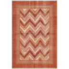 Cherrywood Modern Brushstroke Stripe Washable Indoor Outdoor Rust Ember Sand Entryway Rug - RugzellaDigital Print RugRugzellaRugzellaBBB520-RECT-24x47-60x120cmRGZLLA157671Rectangle2' x 3'11" (60x120 cm)RECTANGLE | HERO | Cherrywood rectangle