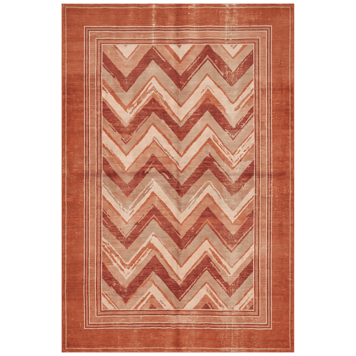 Cherrywood Modern Brushstroke Stripe Washable Indoor Outdoor Rust Ember Sand Entryway Rug - RugzellaDigital Print RugRugzellaRugzellaBBB520-RECT-24x47-60x120cmRGZLLA157671Rectangle2' x 3'11" (60x120 cm)RECTANGLE | HERO | Cherrywood rectangle