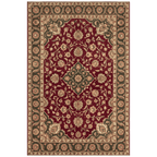 Clovewood Traditional Oriental Style Medallion Wine Olive Bone Washable Indoor Outdoor Entryway Rug - RugzellaDigital Print RugRugzellaRugzellaBBB526-RECT-24x47-60x120cmRGZLLA159681Rectangle2' x 3'11" (60x120 cm)RECTANGLE | HERO | Clovewood rectangle