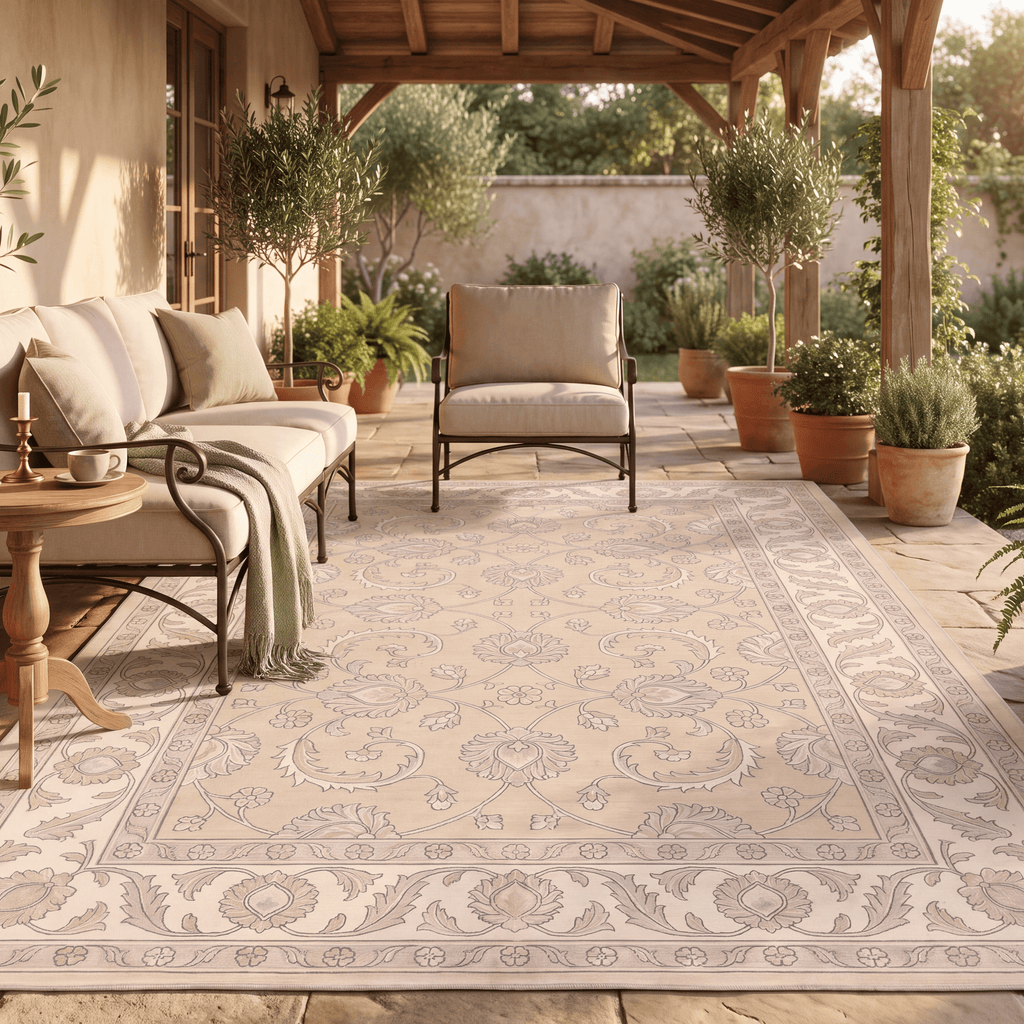 Crag2 Distressed Medallion Traditional Beige Grey Blush Washable Indoor Outdoor Entryway Rug - RugzellaDigital Print RugRugzellaRugzellaBBB413-RECT-24x47-60x120cmRGZLLA119816Rectangle2' x 3'11" (60x120 cm)RECTANGLE | Crag2 rectangle outdoor