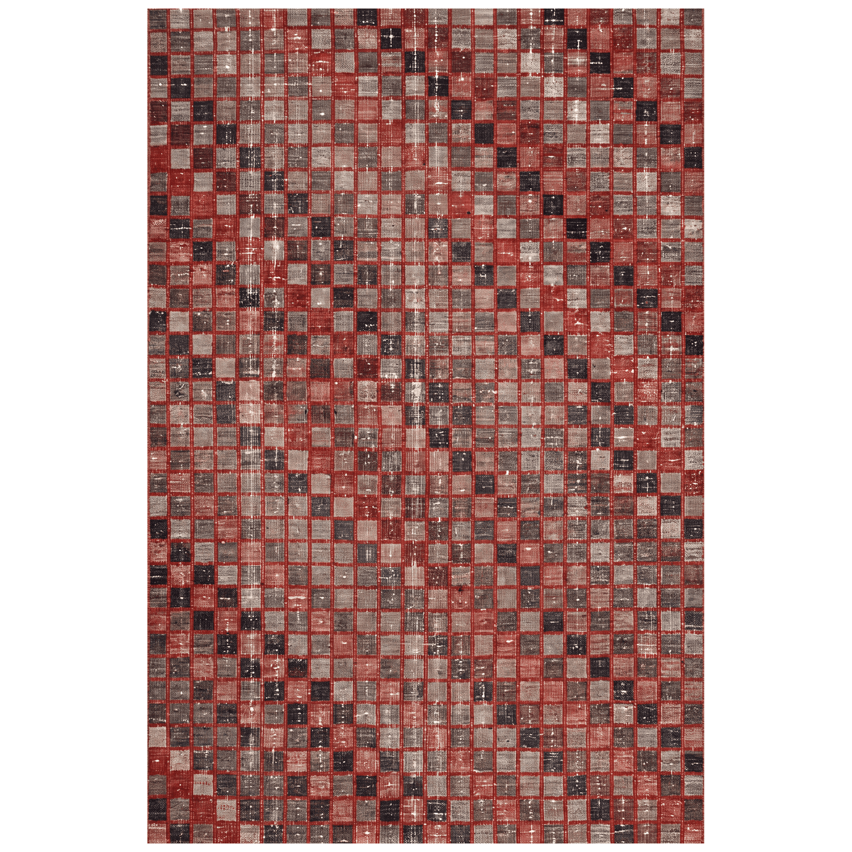 Dahlia Modern Speckled Mosaic Dot Ember Orange Ink Blue Bone Washable Indoor Outdoor Entryway Rug - RugzellaDigital Print RugRugzellaRugzellaBBB539-RECT-24x47-60x120cmRGZLLA163031Rectangle2' x 3'11" (60x120 cm)RECTANGLE | HERO | Dahlia rectangle