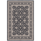 Daisywood Traditional Floral Overdyed Charcoal Pewter Ivory Washable Indoor Outdoor Entryway Rug - RugzellaDigital Print RugRugzellaRugzellaBBB540-RECT-24x47-60x120cmRGZLLA163366Rectangle2' x 3'11" (60x120 cm)RECTANGLE | HERO | Daisywood rectangle