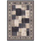 Deanwood Modern Speckled Mosaic Dot, Charcoal Ink and Ecru, Washable Indoor Outdoor, Entryway Rug - RugzellaDigital Print RugRugzellaRugzellaBBB444-RECT-24x47-60x120cmRGZLLA126516Rectangle2' x 3'11" (60x120 cm)RECTANGLE | HERO | Deanwood rectangle