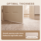 Doverdale Traditional Oriental Style Medallion Beige Grey Blush Cream Washable Indoor Outdoor Entryway Rug - RugzellaDigital Print RugRugzellaRugzellaBBB448-RECT-24x47-60x120cmRGZLLA126851Rectangle2' x 3'11" (60x120 cm)SHARED | Doverdale feature thickness