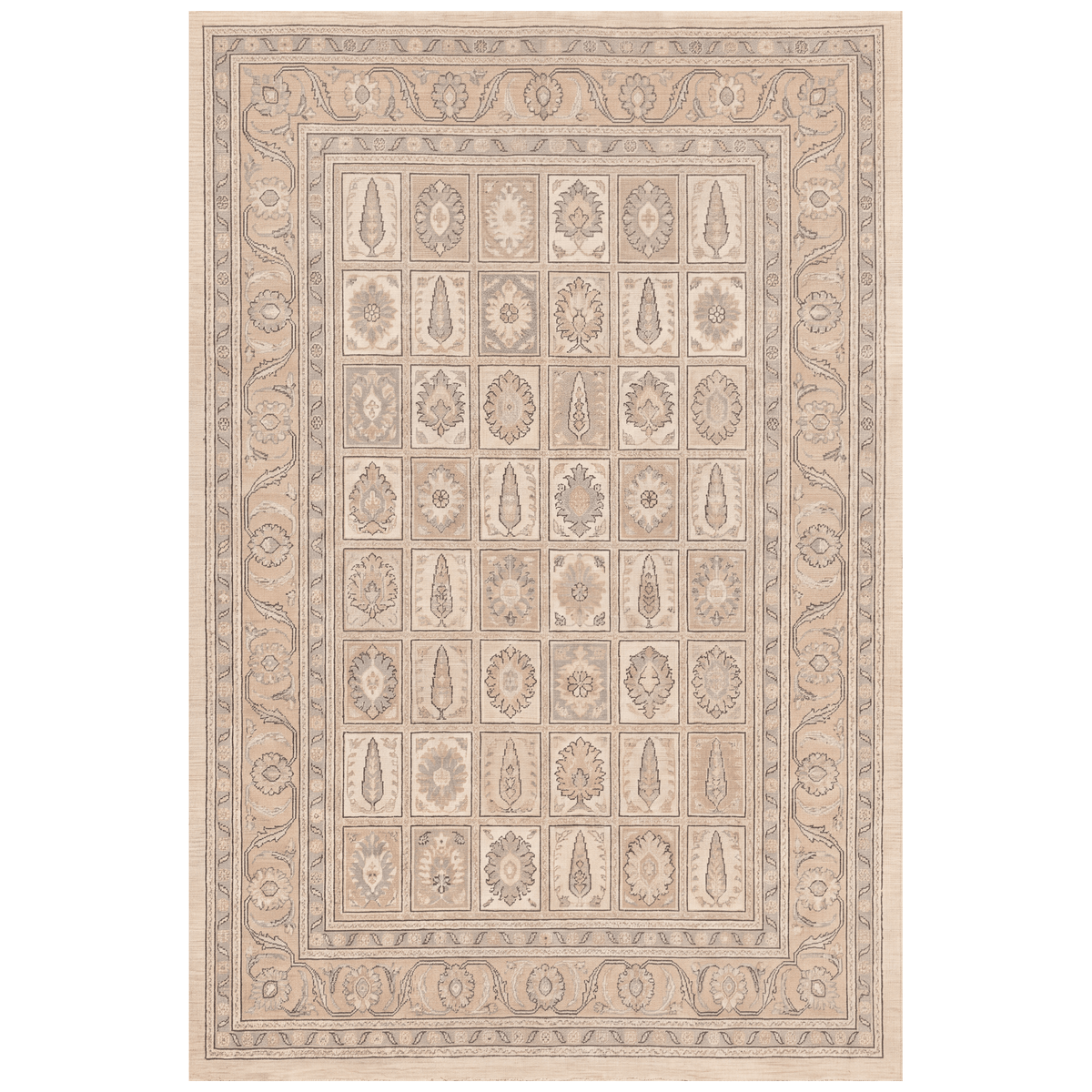 Doverdale Traditional Oriental Style Medallion Beige Grey Blush Cream Washable Indoor Outdoor Entryway Rug - RugzellaDigital Print RugRugzellaRugzellaBBB448-RECT-24x47-60x120cmRGZLLA126851Rectangle2' x 3'11" (60x120 cm)RECTANGLE | HERO | Doverdale rectangle