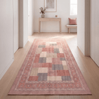 Fen2 Modern Speckled Mosaic Dot Clay Rose Ash Washable Indoor Outdoor Rug - RugzellaDigital Print RugRugzellaRugzellaBBB417-RECT-24x47-60x120cmRGZLLA120821Rectangle2' x 3'11" (60x120 cm)RUNNER | Fen2 runner hallway