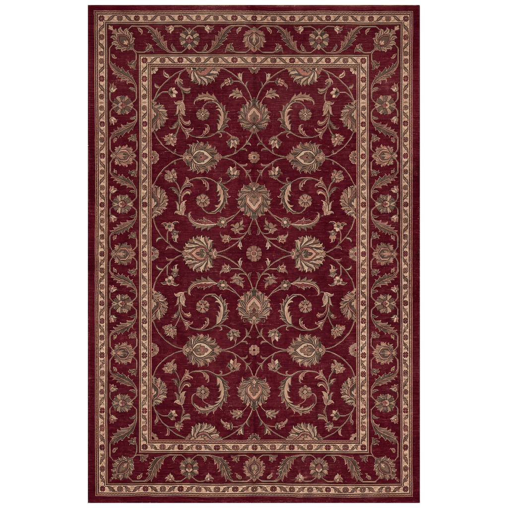 Fescue Traditional Overdyed Medallion Wine Olive Bone Washable Indoor Outdoor Entryway Rug - RugzellaDigital Print RugRugzellaRugzellaBBB551-RECT-24x47-60x120cmRGZLLA166716Rectangle2' x 3'11" (60x120 cm)RECTANGLE | HERO | Fescue rectangle