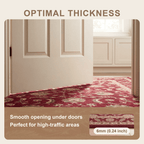 Fescue Traditional Overdyed Medallion Wine Olive Bone Washable Indoor Outdoor Entryway Rug - RugzellaDigital Print RugRugzellaRugzellaBBB551-RECT-24x47-60x120cmRGZLLA166716Rectangle2' x 3'11" (60x120 cm)SHARED | Fescue feature thickness