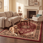 Firwood Traditional Oriental Style Medallion Wine Olive Bone Washable Indoor Outdoor Entryway Rug - RugzellaDigital Print RugRugzellaRugzellaBBB554-RECT-24x47-60x120cmRGZLLA167386Rectangle2' x 3'11" (60x120 cm)RECTANGLE | Firwood rectangle livingroom