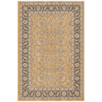 Foxtail Traditional Floral Border Mustard Charcoal Ivory Washable Indoor Outdoor Entryway Rug - RugzellaDigital Print RugRugzellaRugzellaBBB558-RECT-24x47-60x120cmRGZLLA168391Rectangle2' x 3'11" (60x120 cm)RECTANGLE | HERO | Foxtail rectangle