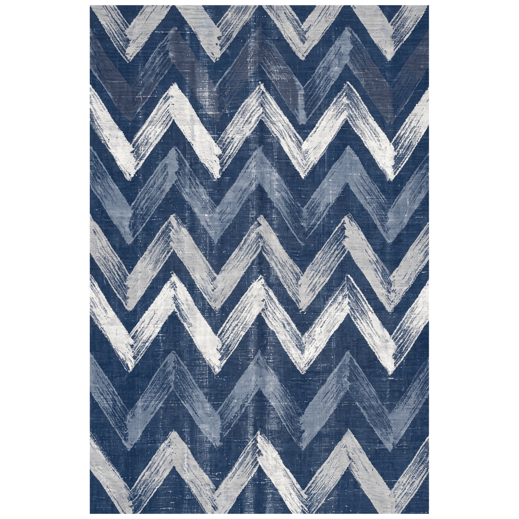 Fritillary Modern Brushstroke Stripe Indigo Blue Gray Chalk White Washable Indoor Outdoor Entryway Rug - RugzellaDigital Print RugRugzellaRugzellaBBB559-RECT-24x47-60x120cmRGZLLA168726Rectangle2' x 3'11" (60x120 cm)RECTANGLE | HERO | Fritillary rectangle