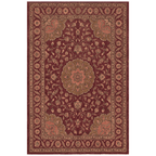 Gravelbed Traditional Medallion Border Oxblood Bronze Linen Washable Indoor Outdoor Entryway Rug - RugzellaDigital Print RugRugzellaRugzellaBBB453-RECT-24x47-60x120cmRGZLLA128526Rectangle2' x 3'11" (60x120 cm)RECTANGLE | HERO | Gravelbed rectangle