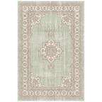 Grindle Modern Minimalist Border Sage Green Linen Fog Washable Indoor Outdoor Entryway Rug - RugzellaDigital Print RugRugzellaRugzellaBBB455-RECT-24x47-60x120cmRGZLLA129196Rectangle2' x 3'11" (60x120 cm)RECTANGLE | HERO | Grindle rectangle