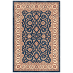 Guelder Traditional All Over Floral Bordered Indigo Ivory Madder Red Washable Indoor Outdoor Entryway Rug - RugzellaDigital Print RugRugzellaRugzellaBBB569-RECT-24x47-60x120cmRGZLLA171071Rectangle2' x 3'11" (60x120 cm)RECTANGLE | HERO | Guelder rectangle