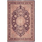 Hardhead Traditional Distressed Medallion Aubergine Rose Ivory Washable Indoor Outdoor Entryway Rug - RugzellaDigital Print RugRugzellaRugzellaBBB570-RECT-24x47-60x120cmRGZLLA171406Rectangle2' x 3'11" (60x120 cm)RECTANGLE | HERO | Hardhead rectangle