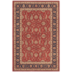 Hazeldean Traditional Floral Medallion Border Red Navy Cream Gold Washable Indoor Outdoor Entryway Rug - RugzellaDigital Print RugRugzellaRugzellaBBB456-RECT-24x47-60x120cmRGZLLA129531Rectangle2' x 3'11" (60x120 cm)RECTANGLE | HERO | Hazeldean rectangle
