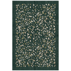 Heartsease Modern Speckled Mosaic Dot Forest Green Moss Bone Washable Indoor Outdoor Entryway Rug - RugzellaDigital Print RugRugzellaRugzellaBBB574-RECT-24x47-60x120cmRGZLLA172746Rectangle2' x 3'11" (60x120 cm)RECTANGLE | HERO | Heartsease rectangle