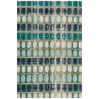Hempnettle Modern Brushstroke Stripe Emerald Teal Ink Washable Indoor Outdoor Entryway Rug - RugzellaDigital Print RugRugzellaRugzellaBBB576-RECT-24x47-60x120cmRGZLLA173416Rectangle2' x 3'11" (60x120 cm)RECTANGLE | HERO | Hempnettle rectangle