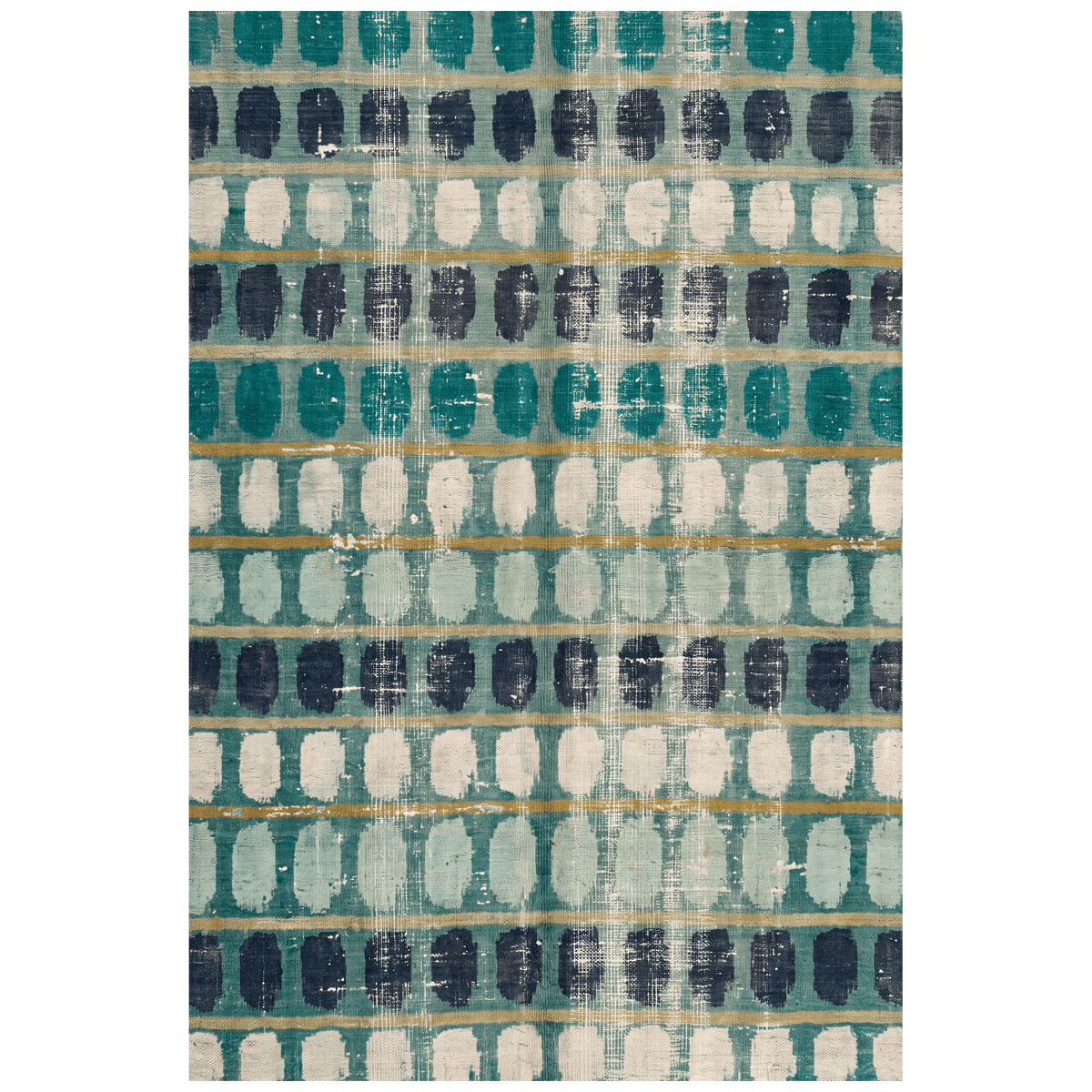 Hempnettle Modern Brushstroke Stripe Emerald Teal Ink Washable Indoor Outdoor Entryway Rug - RugzellaDigital Print RugRugzellaRugzellaBBB576-RECT-24x47-60x120cmRGZLLA173416Rectangle2' x 3'11" (60x120 cm)RECTANGLE | HERO | Hempnettle rectangle