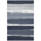 Hollywood Modern Brushstroke Stripe Indigo Blue Grey Chalk White Washable Indoor Outdoor Entryway Rug - RugzellaDigital Print RugRugzellaRugzellaBBB578-RECT-24x47-60x120cmRGZLLA174086Rectangle2' x 3'11" (60x120 cm)RECTANGLE | HERO | Hollywood rectangle
