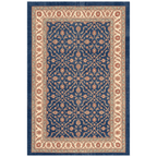 Howe Traditional Floral Border Indigo Ivory Madder Red Washable Indoor Outdoor Entryway Rug - RugzellaDigital Print RugRugzellaRugzellaBBB457-RECT-24x47-60x120cmRGZLLA129866Rectangle2' x 3'11" (60x120 cm)RECTANGLE | HERO | Howe rectangle