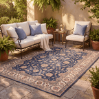Kettle Traditional Distressed Medallion Indigo Ivory Madder Red Washable Indoor Outdoor Entryway Rug - RugzellaDigital Print RugRugzellaRugzellaBBB459-RECT-24x47-60x120cmRGZLLA130201Rectangle2' x 3'11" (60x120 cm)RECTANGLE | Kettle rectangle outdoor