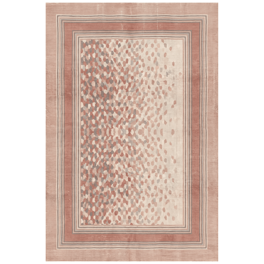 Knapweed Modern Speckled Mosaic Dot Clay Rose Ash Grey Washable Indoor Outdoor Entryway Rug - RugzellaDigital Print RugRugzellaRugzellaBBB589-RECT-24x47-60x120cmRGZLLA177771Rectangle2' x 3'11" (60x120 cm)RECTANGLE | HERO | Knapweed rectangle