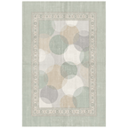 Knoll2 Modern Overlapping Circles Sage Green Linen Fog Washable Indoor Outdoor Rug - RugzellaDigital Print RugRugzellaRugzellaBBB426-RECT-24x47-60x120cmRGZLLA123501Rectangle2' x 3'11" (60x120 cm)RECTANGLE | HERO | Knoll2 rectangle