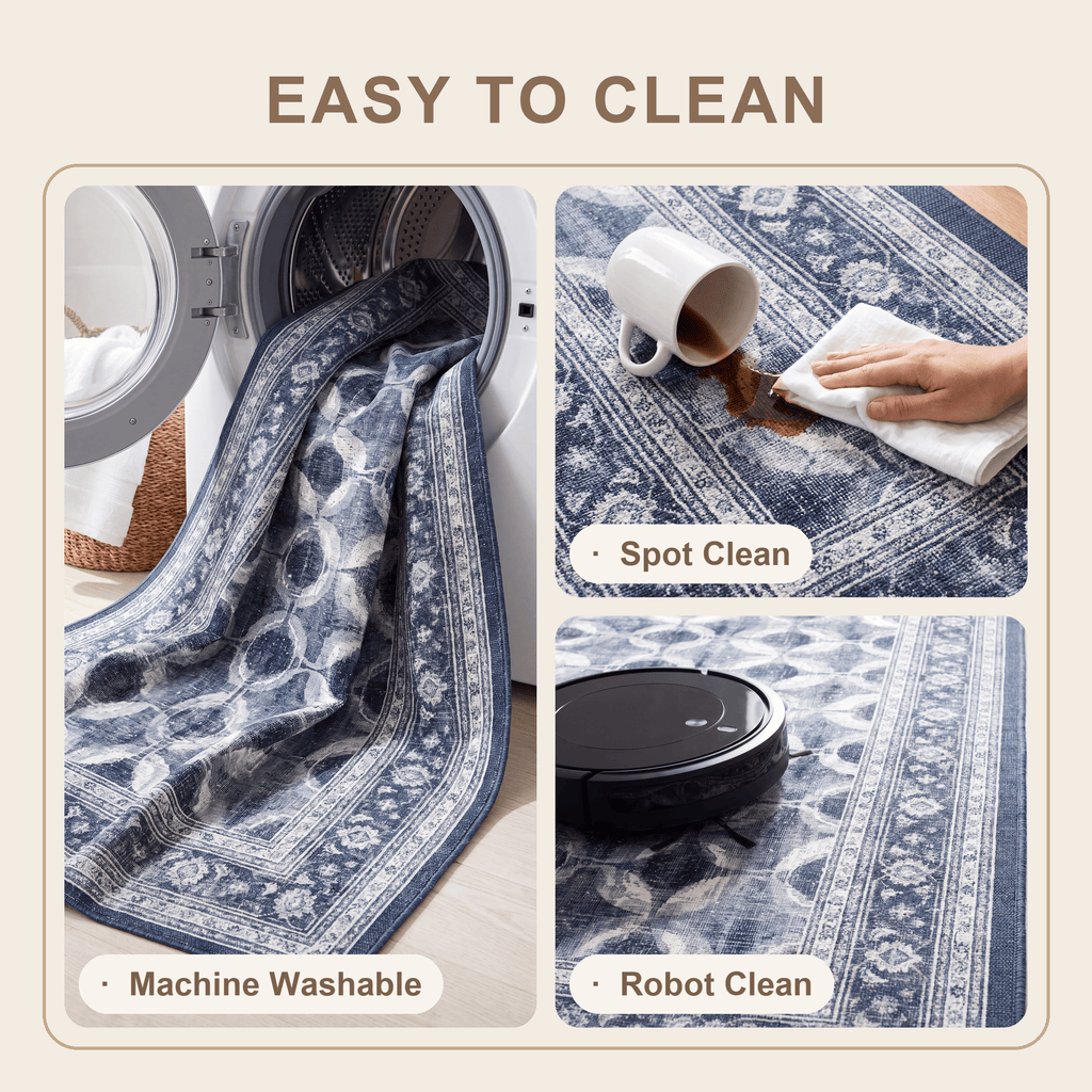 Knowe Modern Overlapping Circles Indigo Blue Grey Chalk White Washable Indoor Outdoor Entryway Rug - RugzellaDigital Print RugRugzellaRugzellaBBB460-RECT-24x47-60x120cmRGZLLA130536Rectangle2' x 3'11" (60x120 cm)SHARED | Knowe feature clean