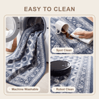 Knowe Modern Overlapping Circles Indigo Blue Grey Chalk White Washable Indoor Outdoor Entryway Rug - RugzellaDigital Print RugRugzellaRugzellaBBB460-RECT-24x47-60x120cmRGZLLA130536Rectangle2' x 3'11" (60x120 cm)SHARED | Knowe feature clean