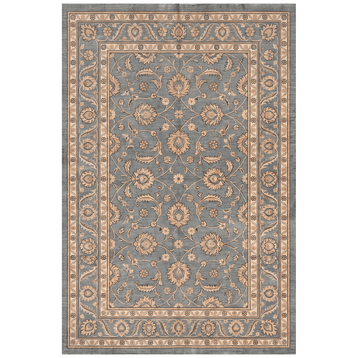 Ladysmock Traditional Overdyed Medallion Slate Bone Gold Washable Indoor Outdoor Entryway Rug - RugzellaDigital Print RugRugzellaRugzellaBBB591-RECT-24x47-60x120cmRGZLLA178441Rectangle2' x 3'11" (60x120 cm)RECTANGLE | HERO | Ladysmock rectangle