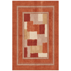 Ledge2 Modern Speckled Mosaic Dot Rust Ember Sand Washable Indoor Outdoor Entryway Rug - RugzellaDigital Print RugRugzellaRugzellaBBB427-RECT-24x47-60x120cmRGZLLA123836Rectangle2' x 3'11" (60x120 cm)RECTANGLE | HERO | Ledge2 rectangle