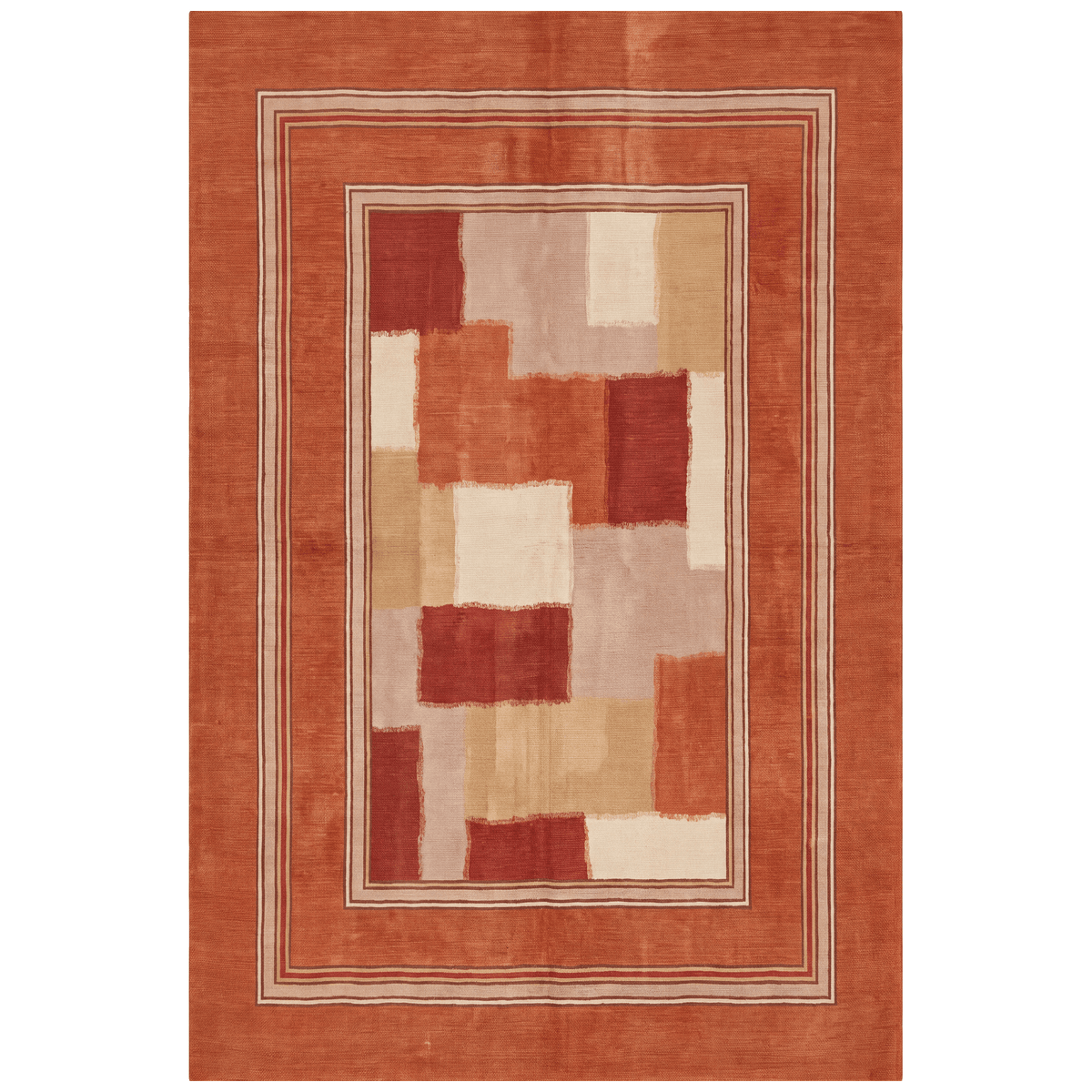 Ledge2 Modern Speckled Mosaic Dot Rust Ember Sand Washable Indoor Outdoor Entryway Rug - RugzellaDigital Print RugRugzellaRugzellaBBB427-RECT-24x47-60x120cmRGZLLA123836Rectangle2' x 3'11" (60x120 cm)RECTANGLE | HERO | Ledge2 rectangle