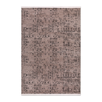 RECTANGLE | HERO | Glimmer Dusty Rose Abstract Modern Machine Woven Living Room