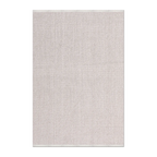 RECTANGLE | HERO | Chrysolite Cream Solid Modern Machine Woven Textured Living 
