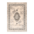 RECTANGLE | HERO | Arbour Cream Taupe Distressed Damask Machine Woven Transitio