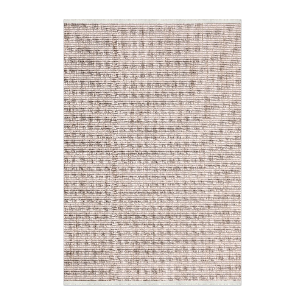 RECTANGLE | HERO | Chert Beige Solid Modern Machine Woven Neutral Living Room B