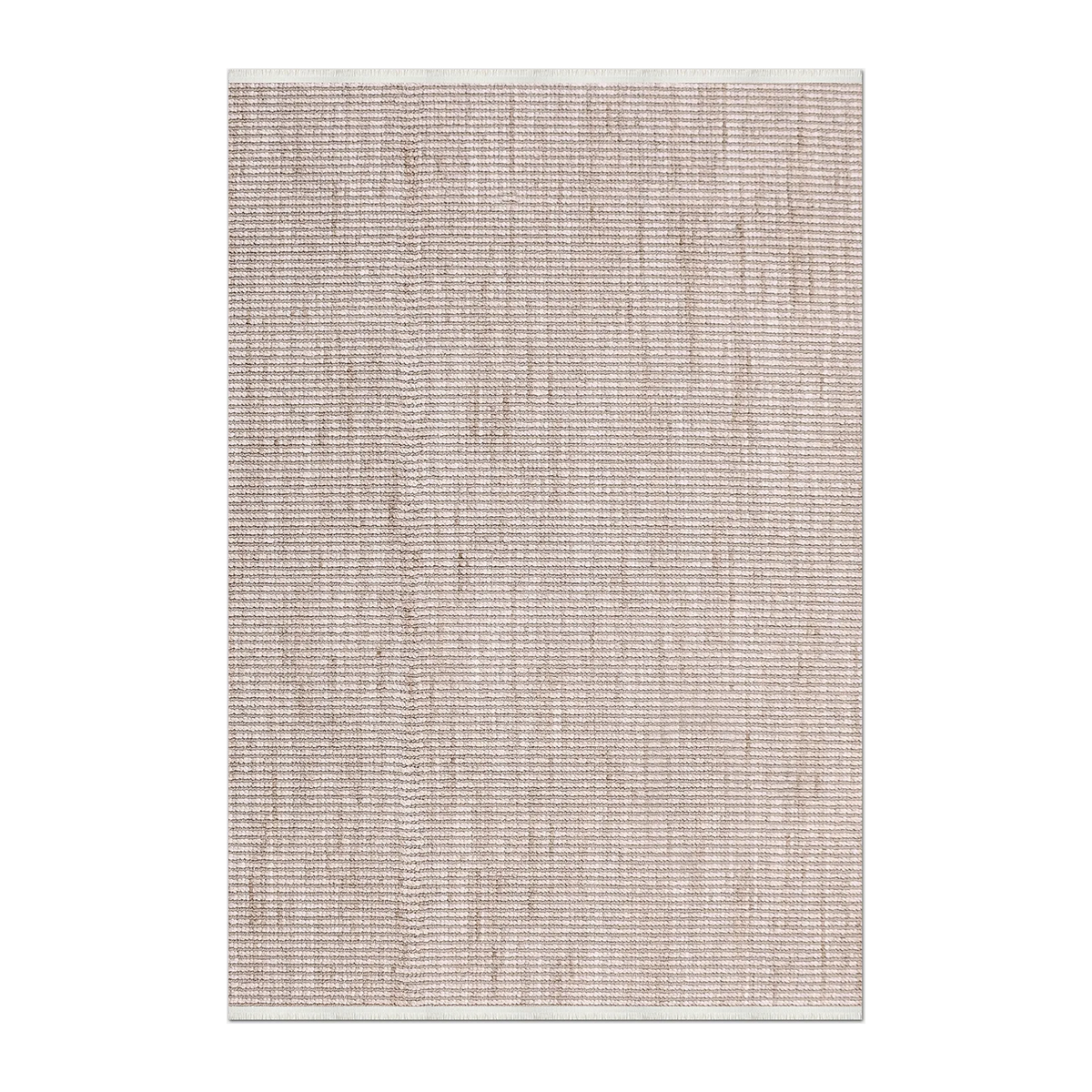 RECTANGLE | HERO | Chert Beige Solid Modern Machine Woven Neutral Living Room B
